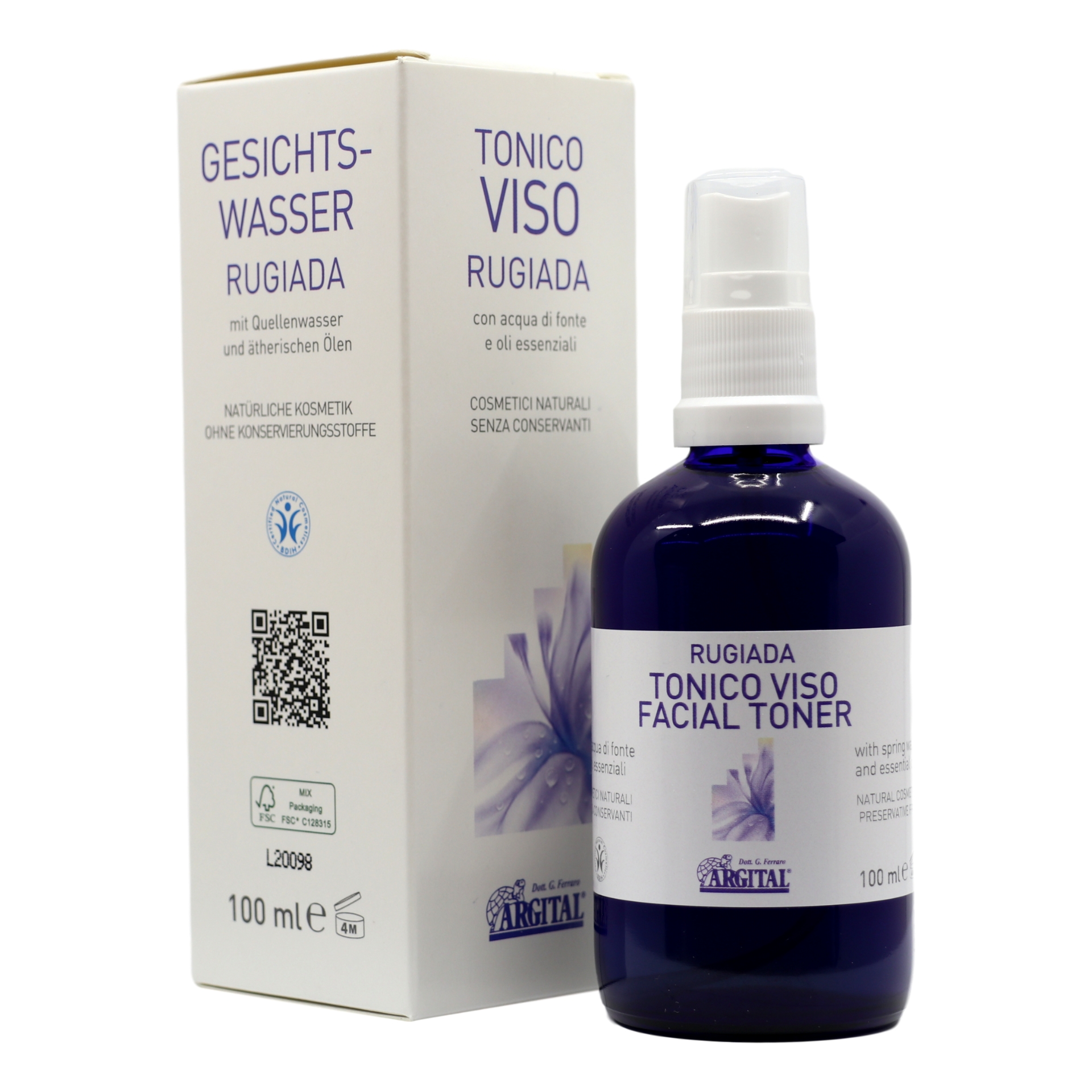 Gesichtswasser Rugiada  Gesichtswasser Rugiada