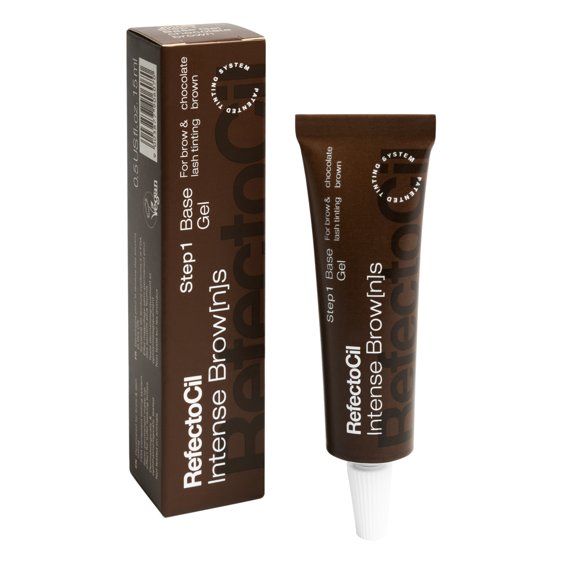 Intense Browns Base Gel schokobraun 