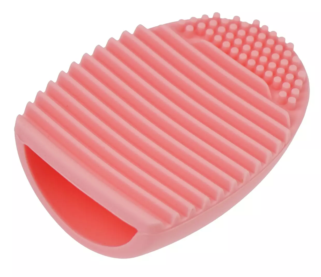 Pinsel Reinigungspad Rosa aus Silikon
