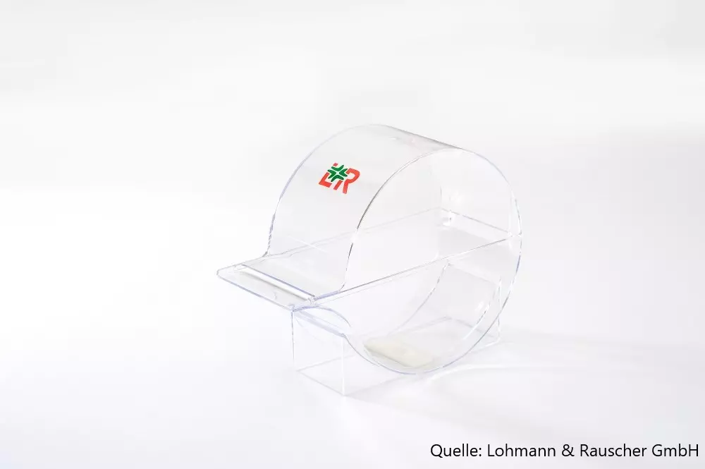 Kombispender Acrylglas