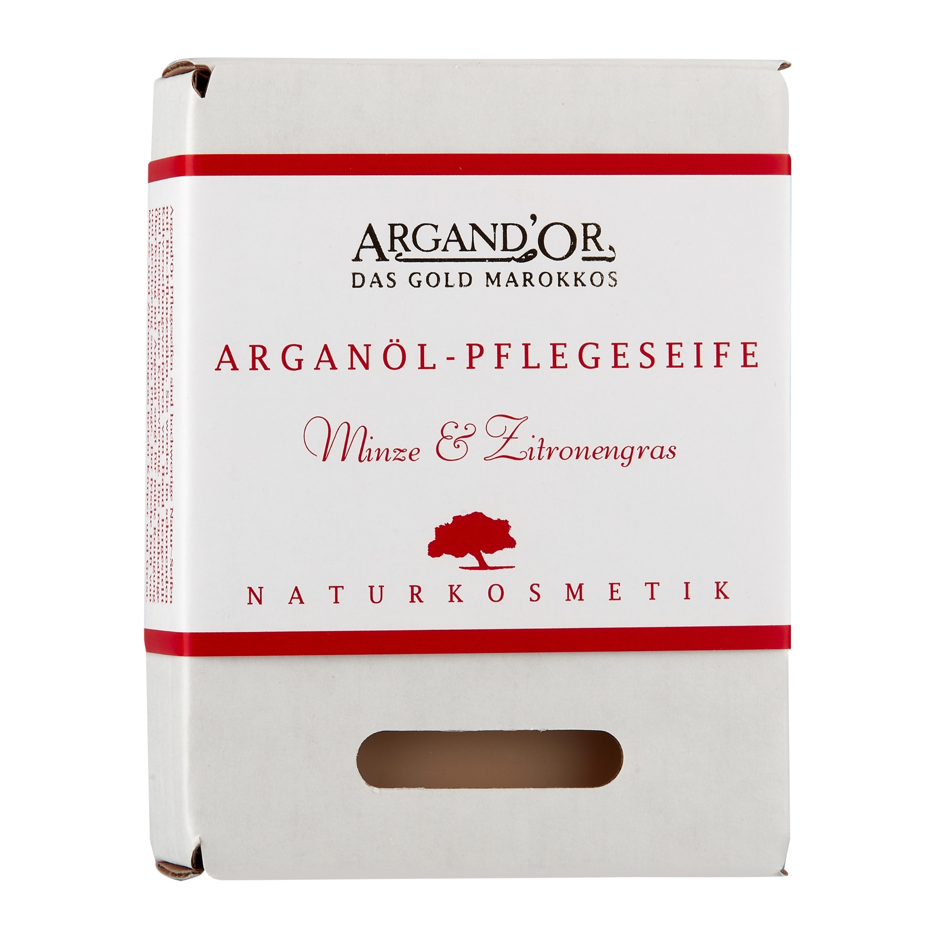 Arganöl Pflegeseife - Minze & Zitronengras