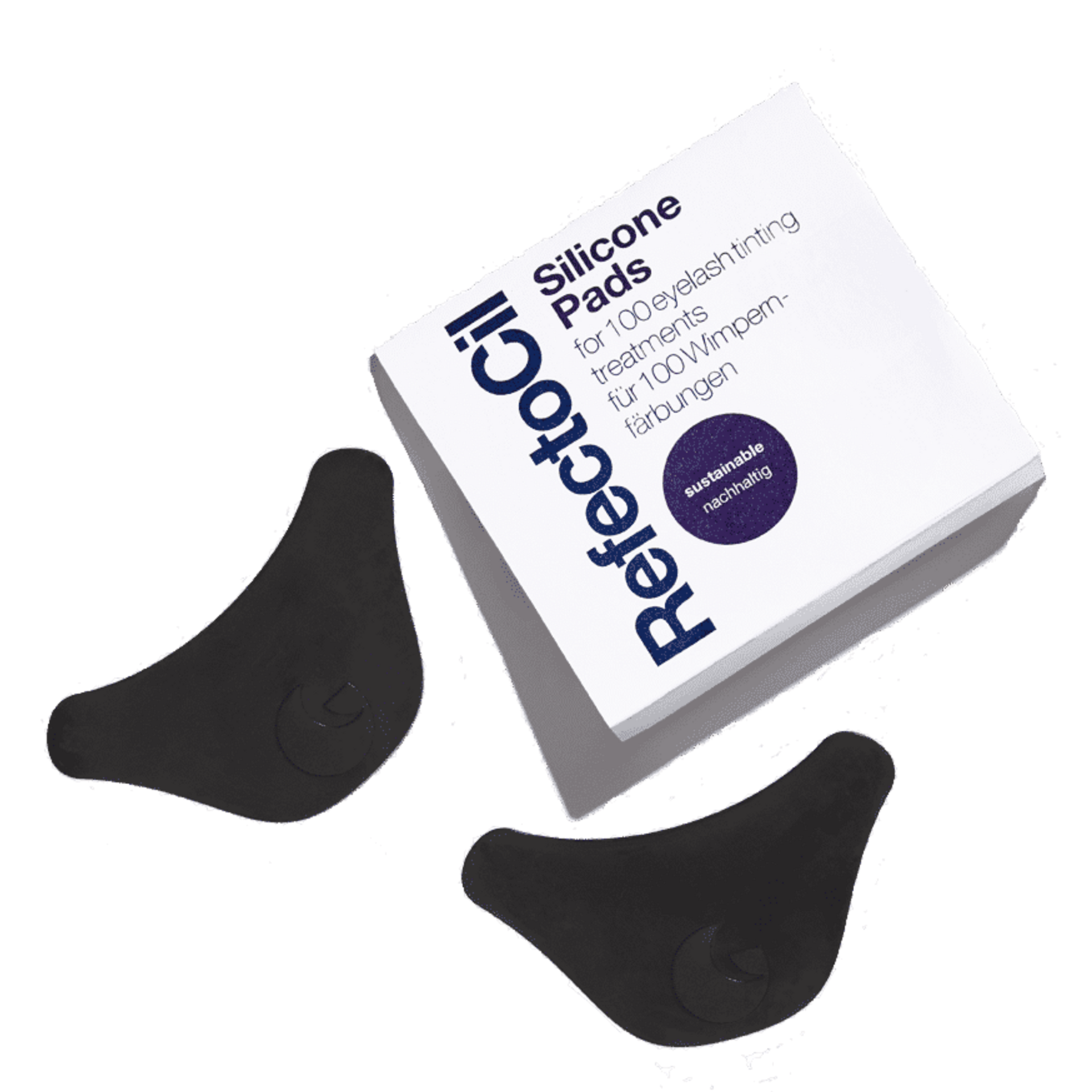 Silicone Pads schwarz 