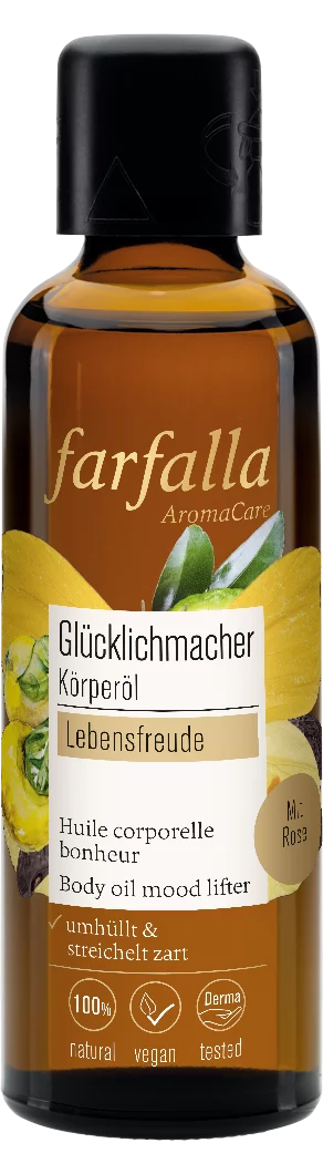 Lebensfreude Rose Glücklichmacher Körperöl